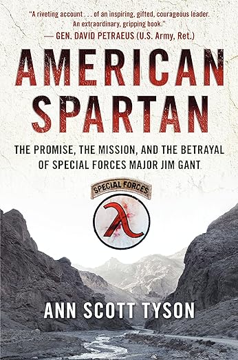 book cover image for: American Spartan: The Promise, the Mission, and the Betrayal of Special Forces Major Jim Gant